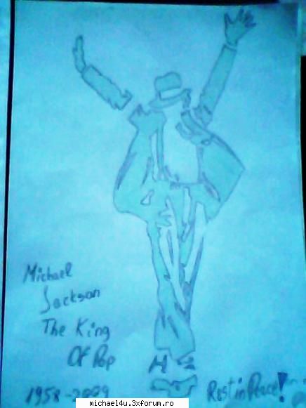 Desene cu Michael Jackson - Asta e facut de mine :) - ~ Poze ~